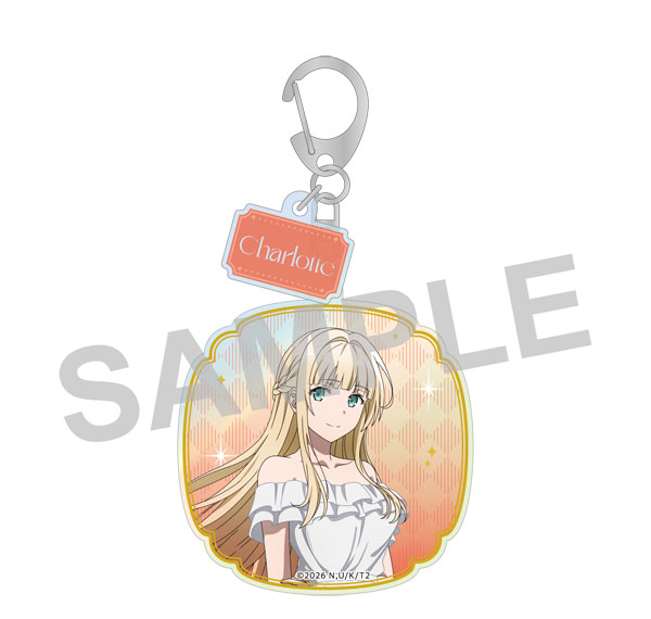 KADOKAWA The Detective Is Already Dead 5th Anniversary Aurora Acrylic Keychain - Charlotte Arisaka Anderson