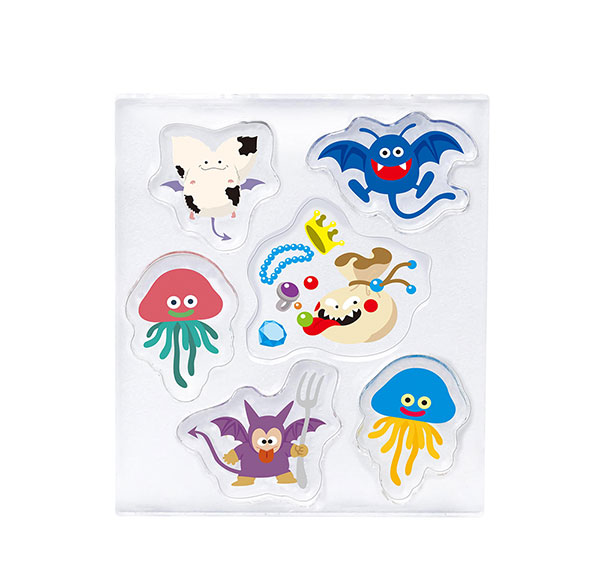 Square Enix Dragon Quest Stationery Store Diecut Acrylic Sticker Monster Vol.1 Bild 1
