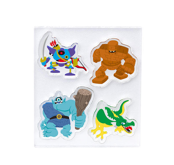 Square Enix Dragon Quest Stationery Store Diecut Acrylic Sticker Monster Vol.2 รูปภาพ 1