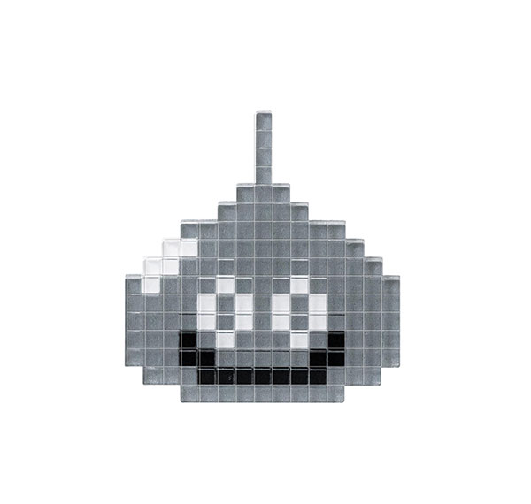 Square Enix Dragon Quest Stationery Store Pixel Acrylic Sticker Metal Slime Bild 1