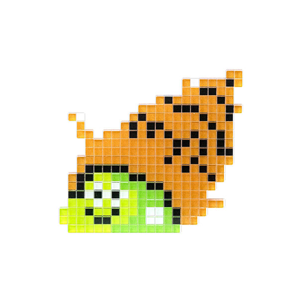 Square Enix Dragon Quest Stationery Store Pixel Acrylic Sticker Shell Slime Bild 1