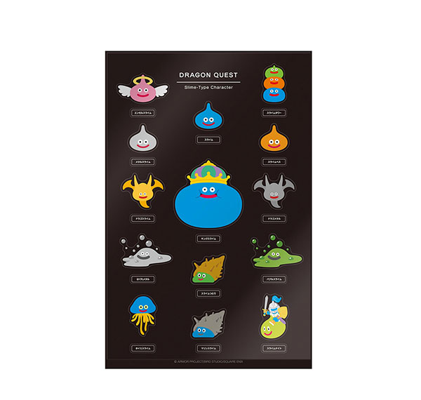 Square Enix Dragon Quest Stationery Store Sticker Lots of Monsters Vol.1 Bild 1