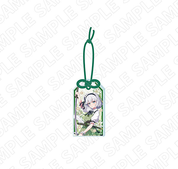 TOKYOGETS CharaDitional Toy Touhou Project Amulet Foil Acrylic Charm (Youmu Konpaku)