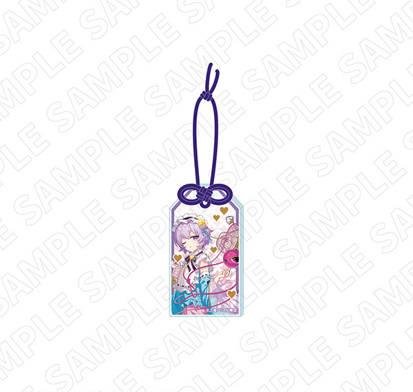 TOKYOGETS CharaDitional Toy Touhou Project Amulet Foil Acrylic Charm (Satori Komeiji)