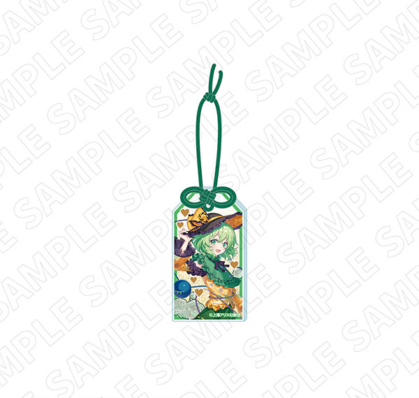 TOKYOGETS CharaDitional Toy Touhou Project Amulet Foil Acrylic Charm (Koishi Komeiji)