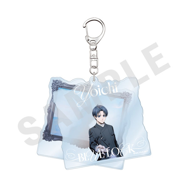 coly TV Anime "Bluelock" Slide Acrylic Keychain Art Collection ver. (Yoichi Isagi)