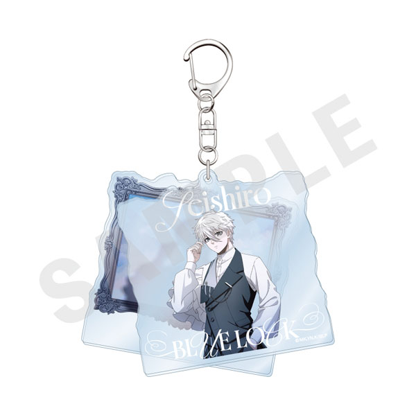 coly TV Anime "Bluelock" Slide Acrylic Keychain Art Collection ver. (Seishirou Nagi)