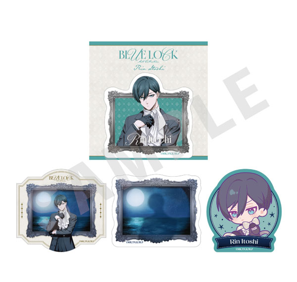coly TV Anime "Bluelock" Sticker Set Art Collection ver. (Rin Itoshi) Bild 1