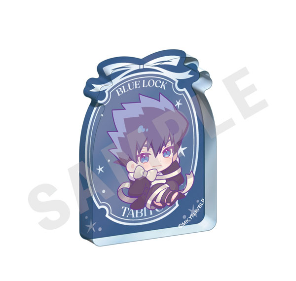 coly TV Anime "Bluelock" Mini Chara Ribbon Series Mini Acrylic Block (Tabito Karasu)