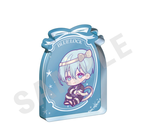 coly TV Anime "Bluelock" Mini Chara Ribbon Series Mini Acrylic Block (You Hiori)