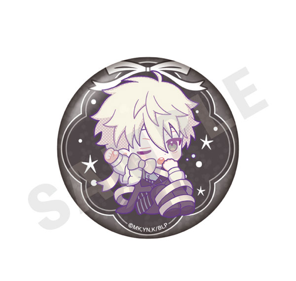 coly TV Anime "Bluelock" Mini Chara Ribbon Series Shiny Tin Badge (Seishirou Nagi)