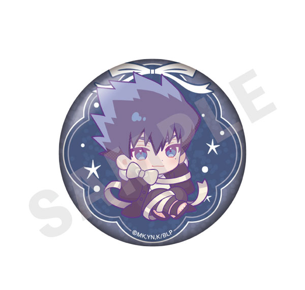 coly TV Anime "Bluelock" Mini Chara Ribbon Series Shiny Tin Badge (Tabito Karasu)