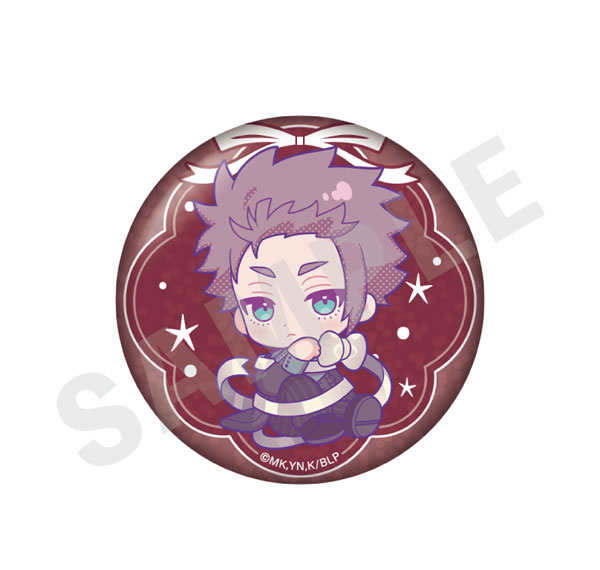 coly TV Anime "Bluelock" Mini Chara Ribbon Series Shiny Tin Badge (Sae Itoshi)