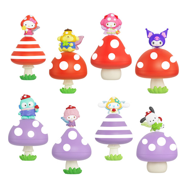 Bandai Tokimeruzu BOX! Sanrio Characters Mushroom Friends 8Pack BOX