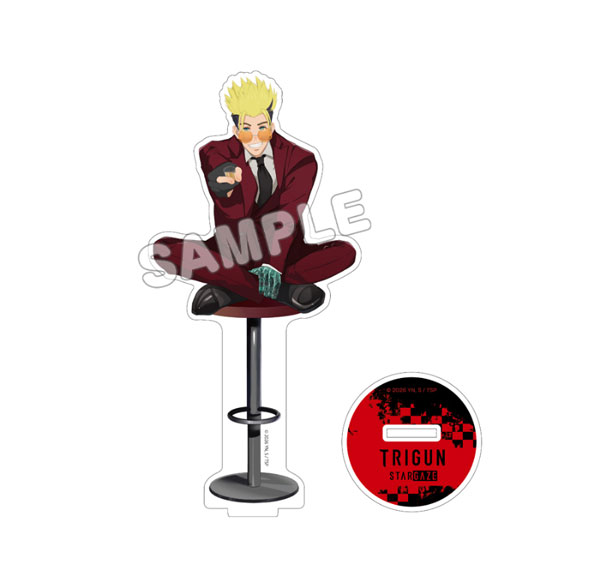 TBS Glowdia TRIGUN STARGAZE New Illustration Acrylic Stand Vash the Stampede Bild 1