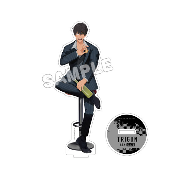 TBS Glowdia TRIGUN STARGAZE New Illustration Acrylic Stand Nicholas D. Wolfwood รูปภาพ 1