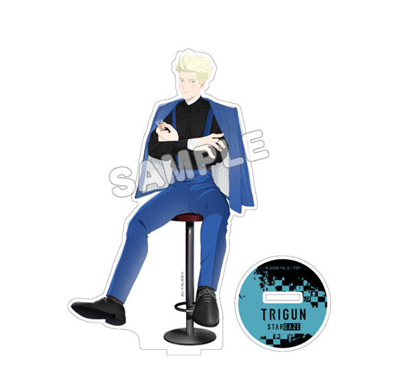 TBS Glowdia TRIGUN STARGAZE New Illustration Acrylic Stand Millions Knives Bild 1