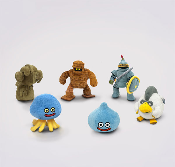 Square Enix Dragon Quest Mini Puppet Plush Collection Vol.2 6Pack BOX