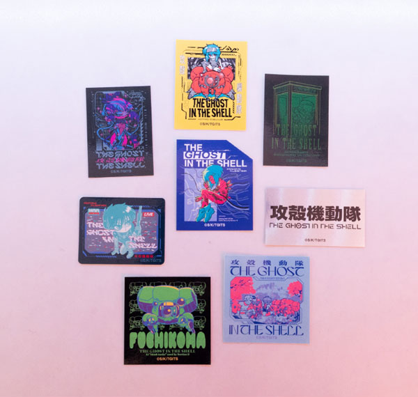 AIR TWOKYO "Ghost in the Shell" Sticker Set Bild 1