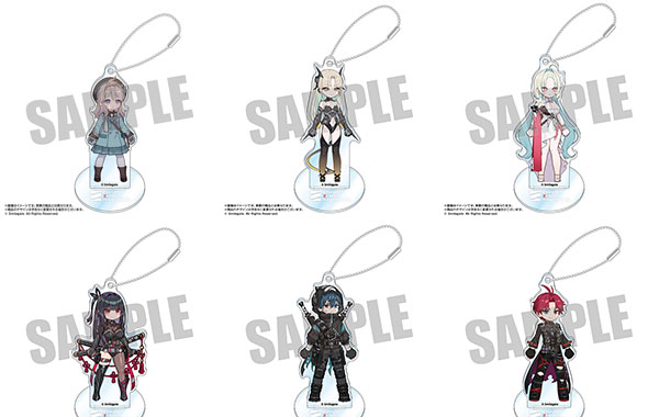 Chaos Zero Nightmare Trading Chibi Acrylic Stand Keychain 2 6Pack BOX Bild 1