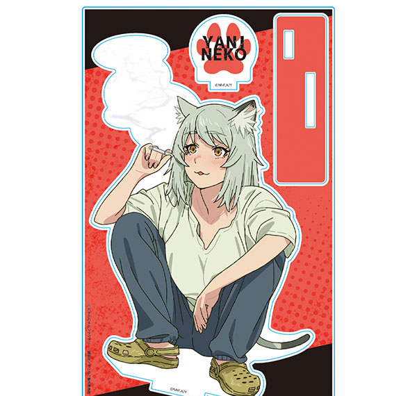 Azu Maker Yani Neko Acrylic Chara Stand Yani Neko vol.2