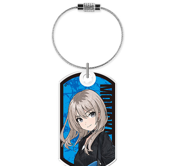 Azu Maker Anime "Girls Band Cry" Acrylic Key Ring Momoka Kawaragi