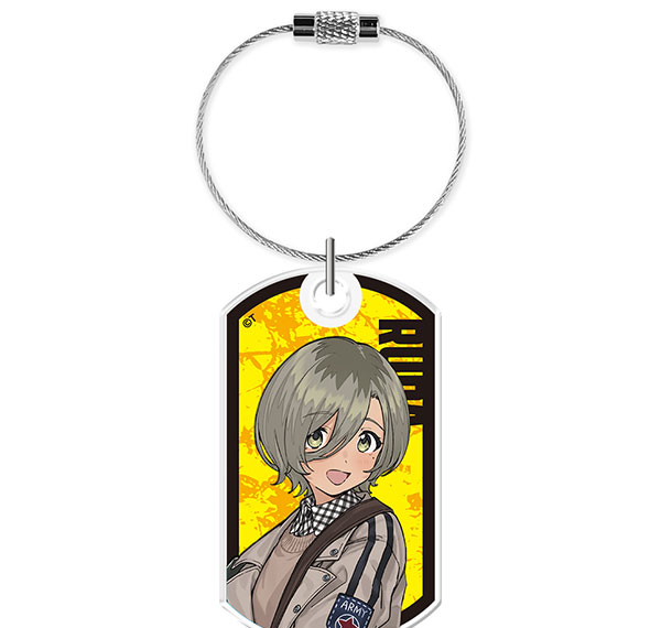 Azu Maker Anime "Girls Band Cry" Acrylic Key Ring Rupa