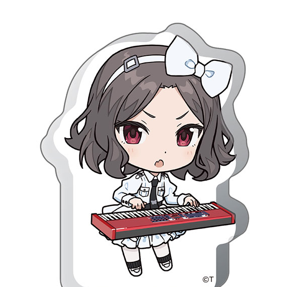 Azu Maker Anime "Girls Band Cry" Thick Acrylic Stand Tomo Ebizuka 圖片 1