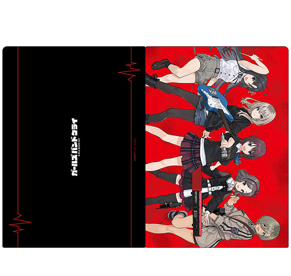 Azu Maker Anime "Girls Band Cry" Clear File Togenashi Togeari vol.4 Bild 1