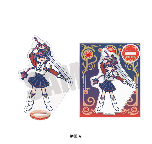 Playful Mind Company TV Anime "Magic Knight Rayearth" Retro Pop Acrylic Stand Hikaru Shidou