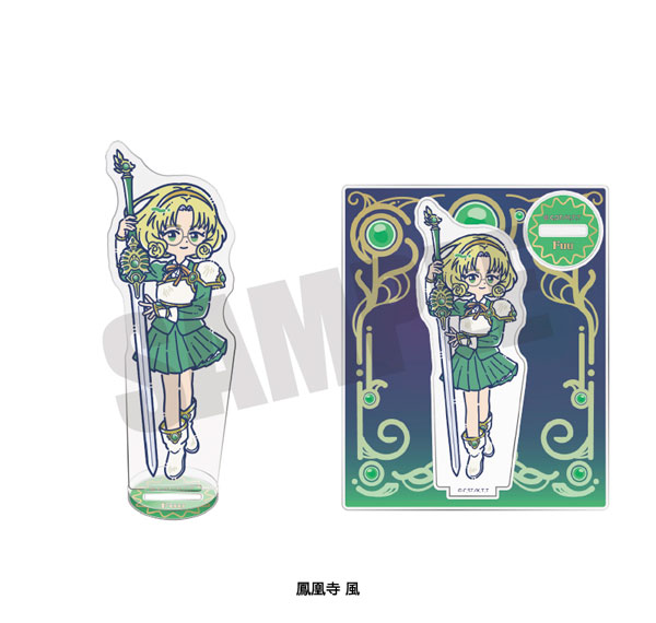 Playful Mind Company TV Anime "Magic Knight Rayearth" Retro Pop Acrylic Stand Fuu Hououji รูปภาพ 1
