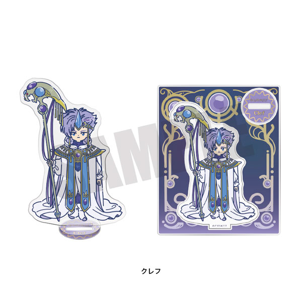 Playful Mind Company TV Anime "Magic Knight Rayearth" Retro Pop Acrylic Stand Clef รูปภาพ 1