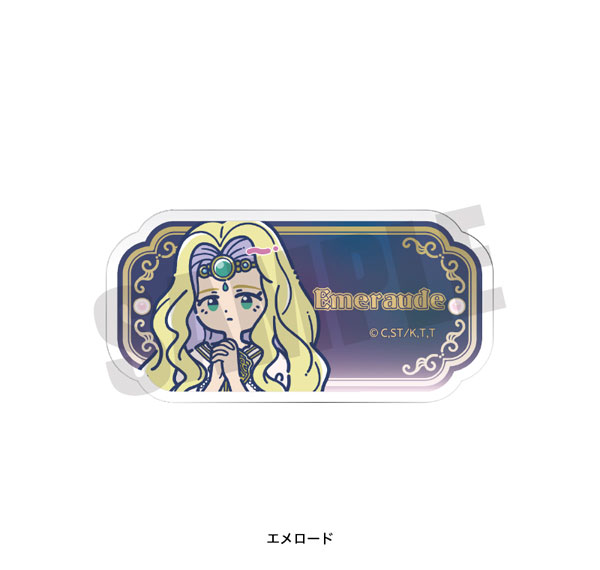 Playful Mind Company TV Anime "Magic Knight Rayearth" Retro Pop Acrylic Badge Emeraude