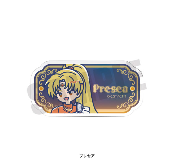 Playful Mind Company TV Anime "Magic Knight Rayearth" Retro Pop Acrylic Badge Presea