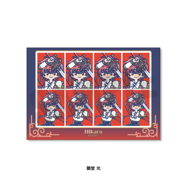 Playful Mind Company TV Anime "Magic Knight Rayearth" Retro Pop ID Photo Style Sticker Hikaru Shidou Bild 1