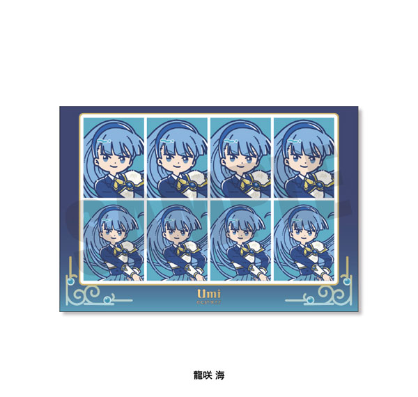 Playful Mind Company TV Anime "Magic Knight Rayearth" Retro Pop ID Photo Style Sticker Umi Ryuuzaki รูปภาพ 1