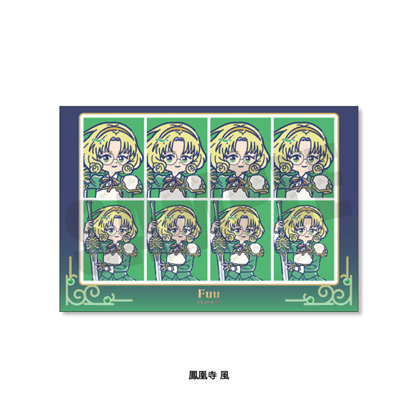 Playful Mind Company TV Anime "Magic Knight Rayearth" Retro Pop ID Photo Style Sticker Fuu Hououji รูปภาพ 1