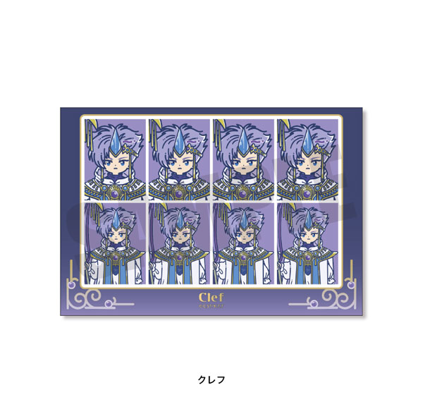 Playful Mind Company TV Anime "Magic Knight Rayearth" Retro Pop ID Photo Style Sticker Clef รูปภาพ 1
