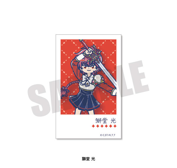 Playful Mind Company TV Anime "Magic Knight Rayearth" Retro Pop Instant Photo Style Card Hikaru Shidou%