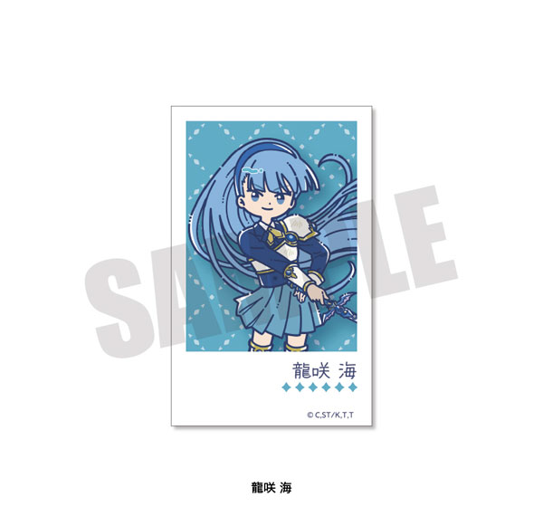 Playful Mind Company TV Anime "Magic Knight Rayearth" Retro Pop Instant Photo Style Card Umi Ryuuzaki