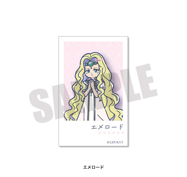 Playful Mind Company TV Anime "Magic Knight Rayearth" Retro Pop Instant Photo Style Card Emeraude