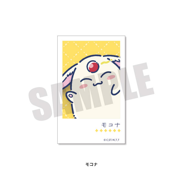 Playful Mind Company TV Anime "Magic Knight Rayearth" Retro Pop Instant Photo Style Card Mokona Bild 1