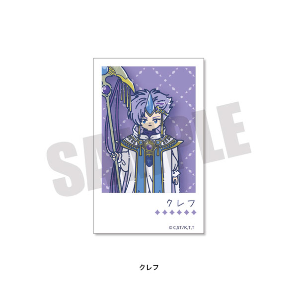 Playful Mind Company TV Anime "Magic Knight Rayearth" Retro Pop Instant Photo Style Card Clef