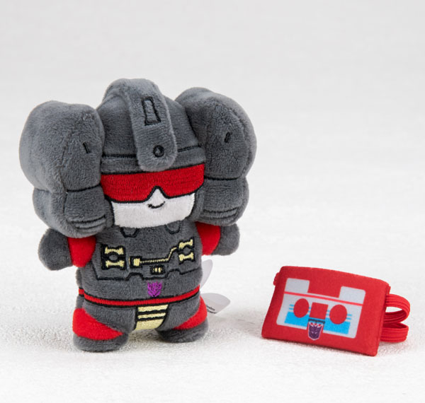 Mochibots Transformers Plush Rumble Cassettes Pouch Set