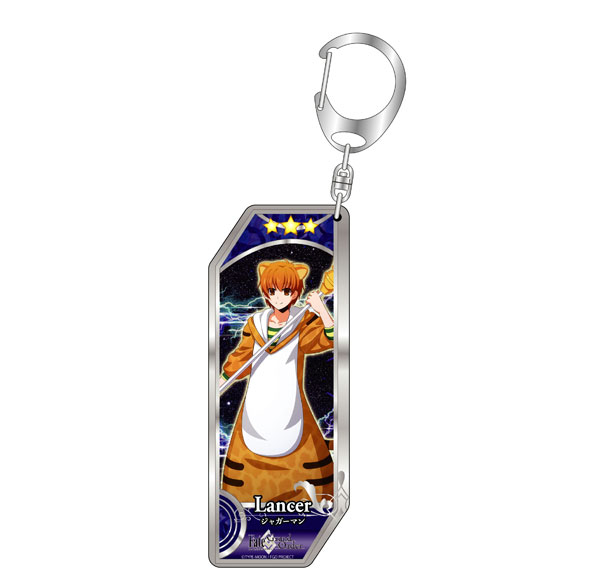 Bellfine Fate/Grand Order Servant Keychain 352 Lancer/Jaguar Man gambar 1