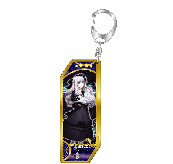 Bellfine Fate/Grand Order Servant Keychain 355 Lancer/Gray Lily 图片 1