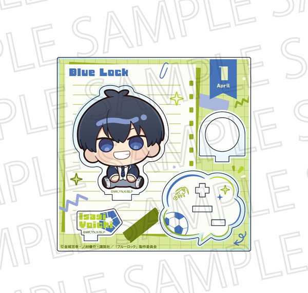 SR-GYM TV Anime "Bluelock" Acrylic Ring Stand Yoichi Isagi Bild 1