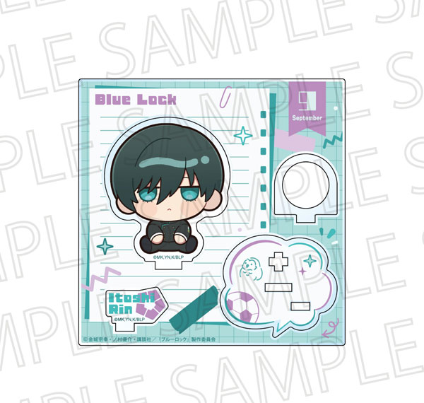 SR-GYM TV Anime "Bluelock" Acrylic Ring Stand Rin Itoshi รูปภาพ 1