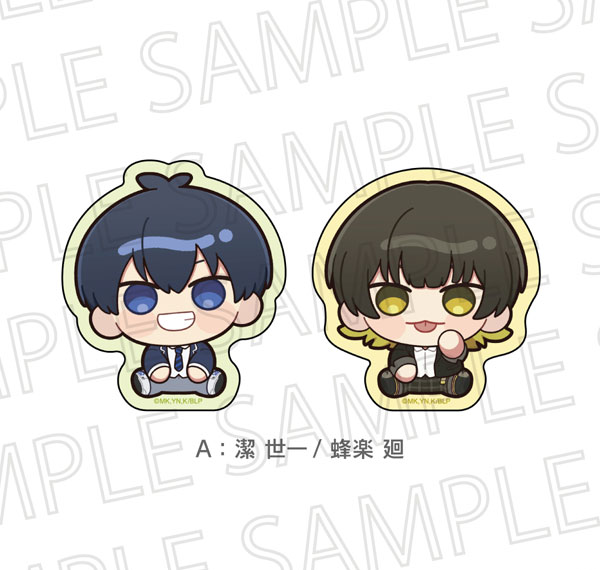 SR-GYM TV Anime "Bluelock" Sticker Set A: Yoichi Isagi / Meguru Bachira รูปภาพ 1