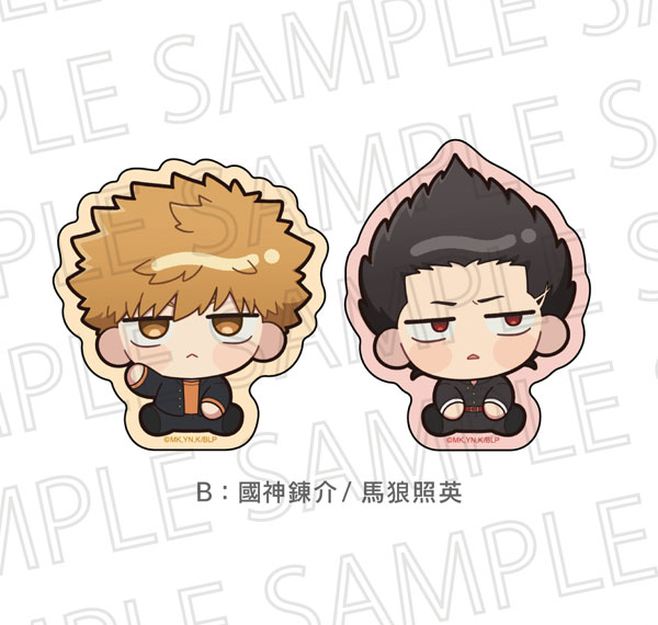 SR-GYM TV Anime "Bluelock" Sticker Set B: Rensuke Kunigami / Shouei Barou